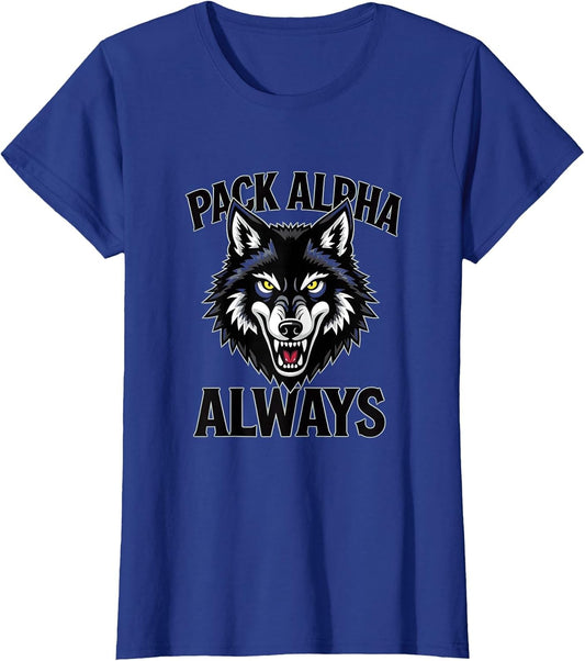 Pack Alpha Always Alpha Wolf Design