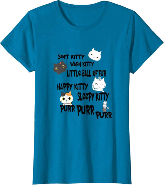 Soft Kitty Warm Kitty Cute Cat TV Show Song Sheldon Nerd