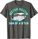 Motorboating Son of a B'itch Funny Vintage Apparel