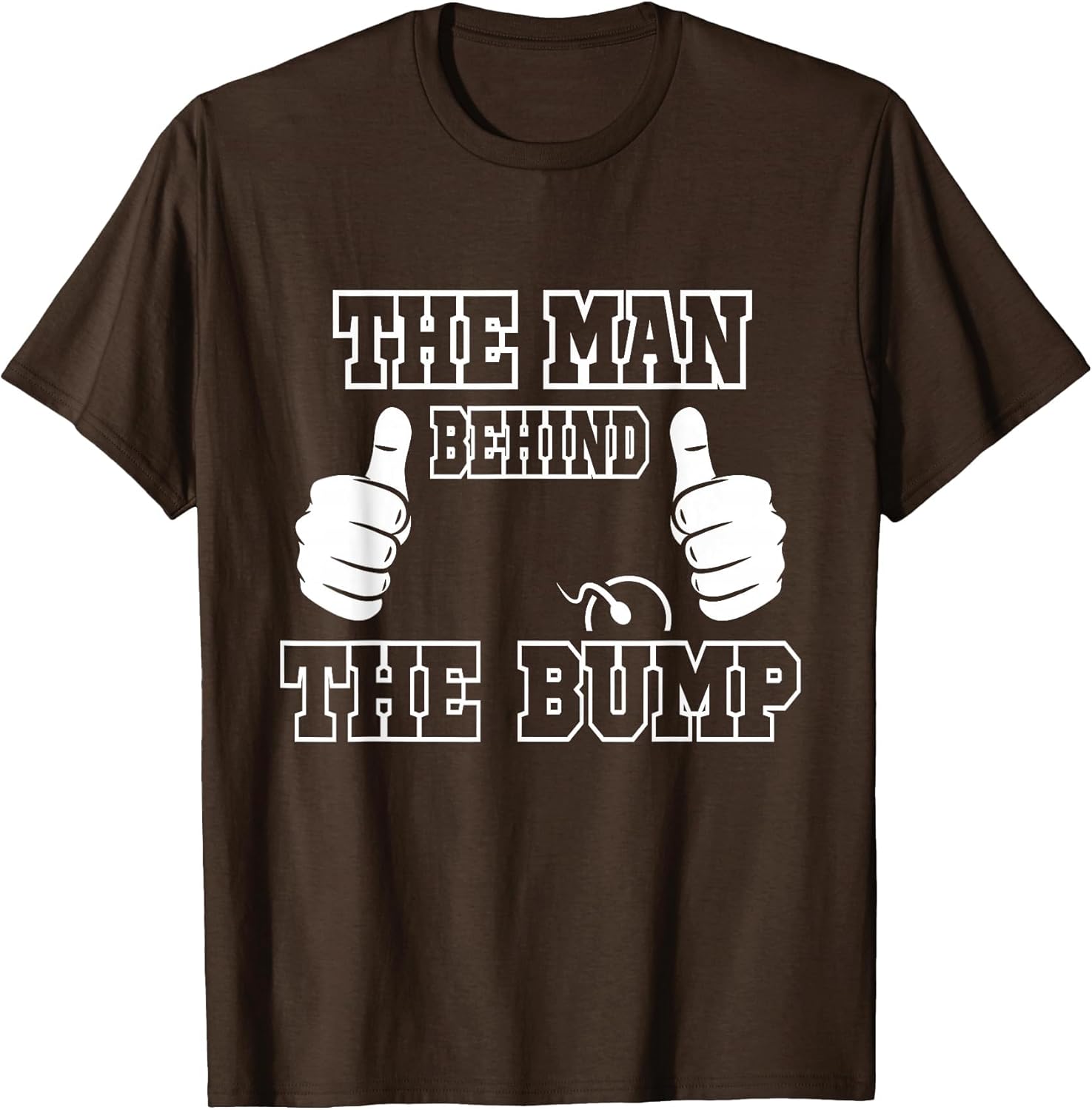 The Man Behind The Bump Baby Shower Shirts for Mom and Dad