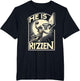 He is Rizzen Funny Jesus is Rizzen Jesus Basketball