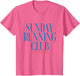 Sunday Running Club, Jogging, Sports, Exercise