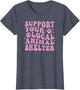 Support Your Local Animal Shelter Rescue Dogs Fur Mama Retro