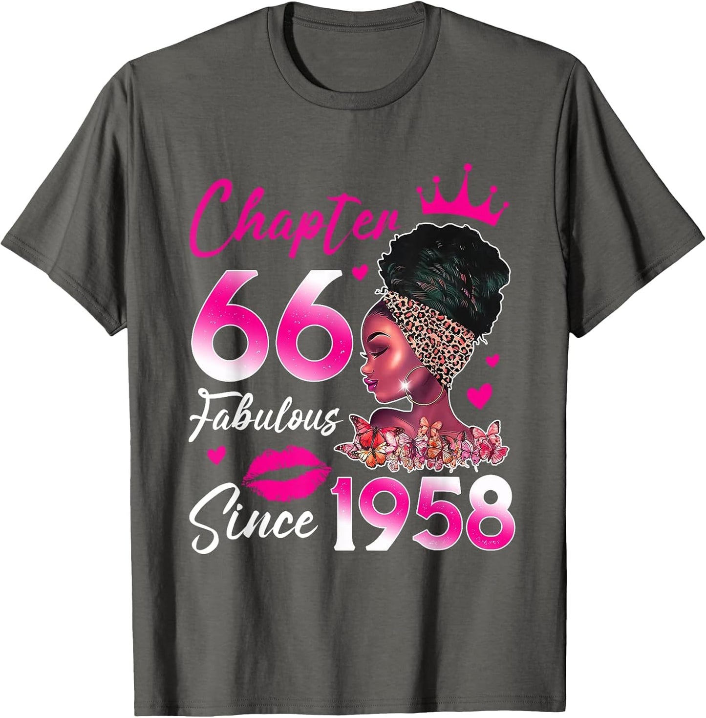 Chapter 66 Fabulous Since 1958 66th Birthday Black Queen