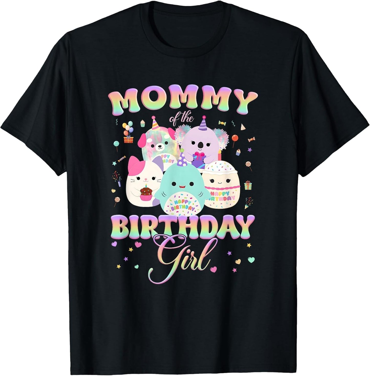Birthday Family Squish Squad Mommy of The Birthday Girl