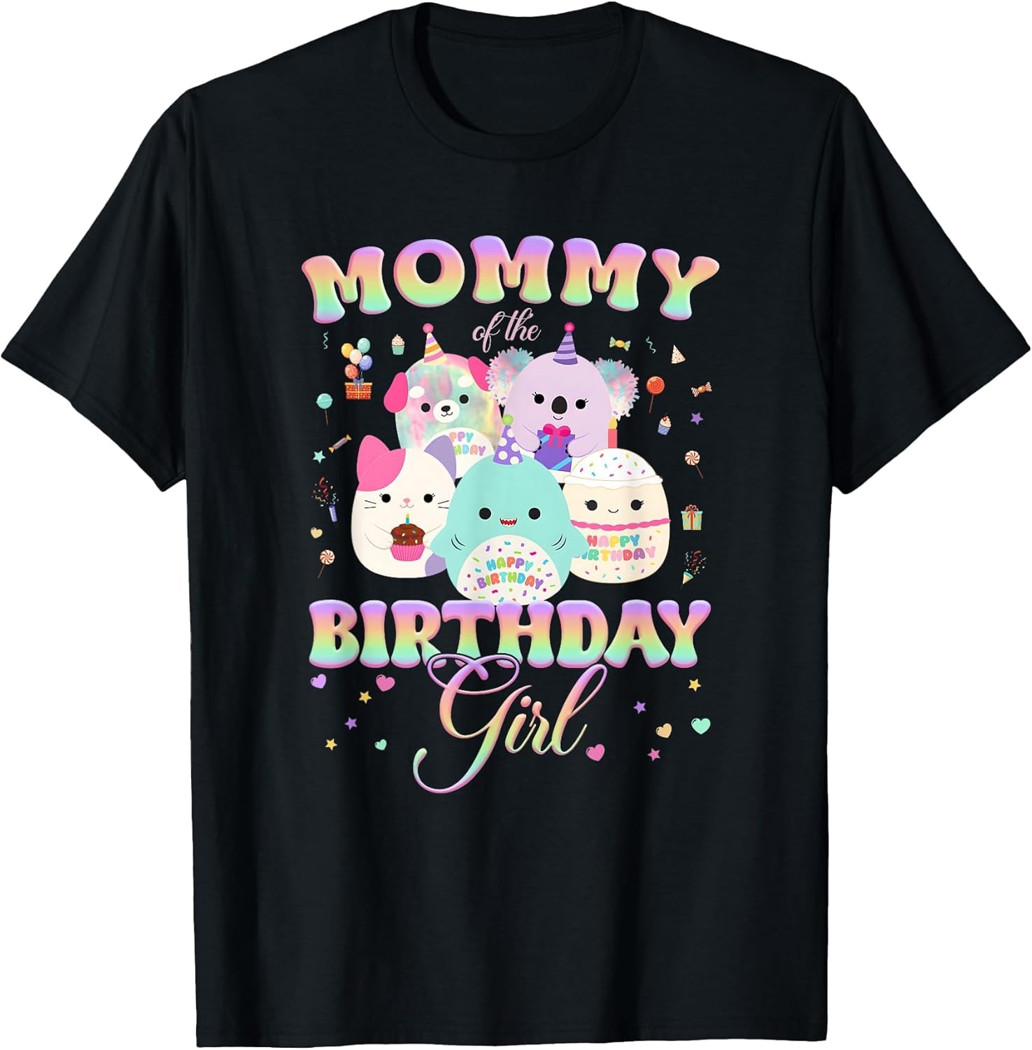 Birthday Family Squish Squad Mommy of The Birthday Girl