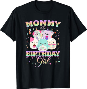Birthday Family Squish Squad Mommy of The Birthday Girl