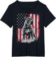 Pit Bull Dog Dad Mom 4th of July Patriotic USA Women Men