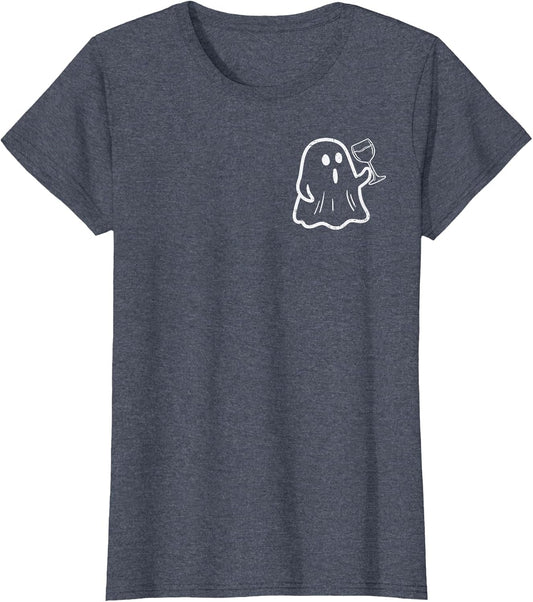 Ghost Wine Pocket Cute Hallowine Halloween Costume Women