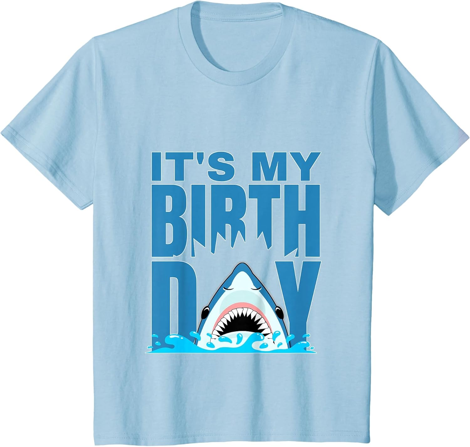 Blue Shark Birthday Shark Bite Its My Birthday Girls Boys