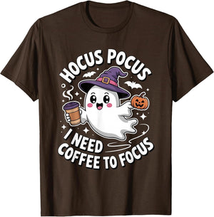 Hocus Pocus I Need Coffee to Focus Halloween