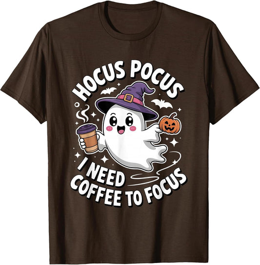 Hocus Pocus I Need Coffee to Focus Halloween