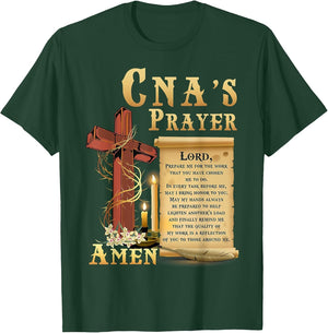 CNA Prayer Amen Certified Nursing Assistant Jesus Christian
