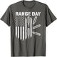 Military Rifle Range Day American Flag Bullet Semi Automatic