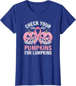Check Your Pumpkins for Lumpkins Breast Cancer