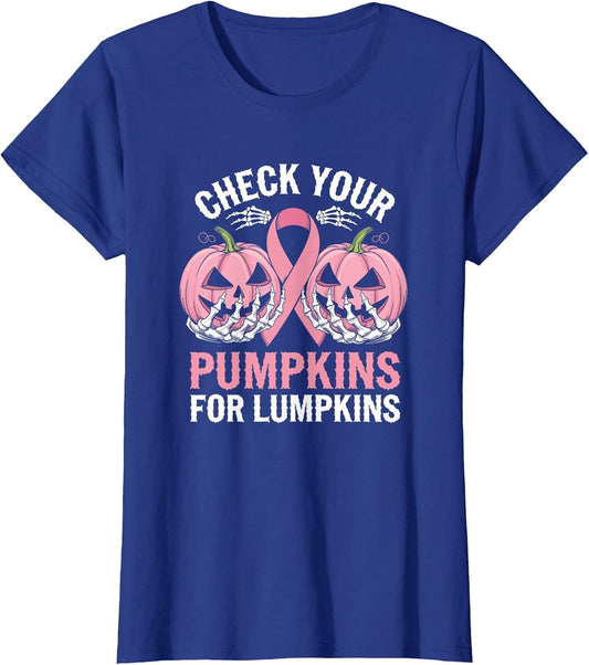 Check Your Pumpkins for Lumpkins Breast Cancer