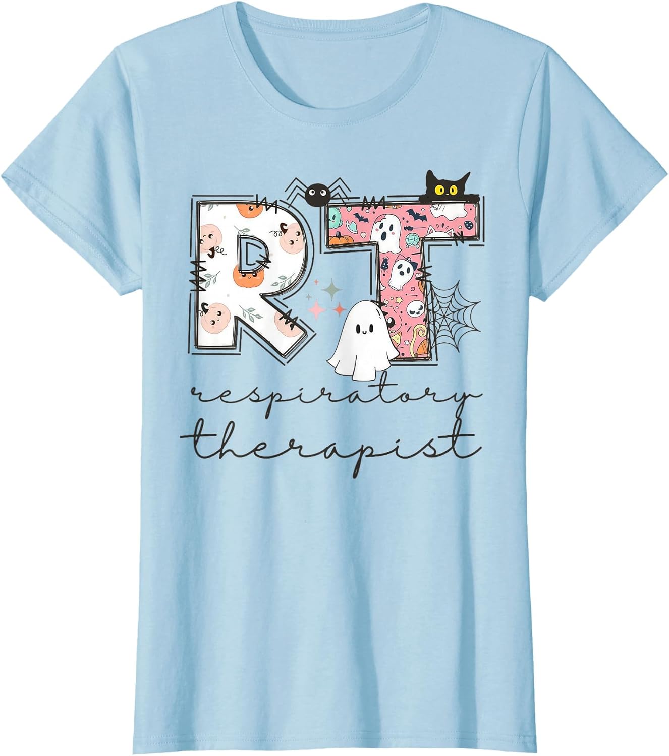 Respiratory Therapist Ghost RT Respiratory Therapy Halloween