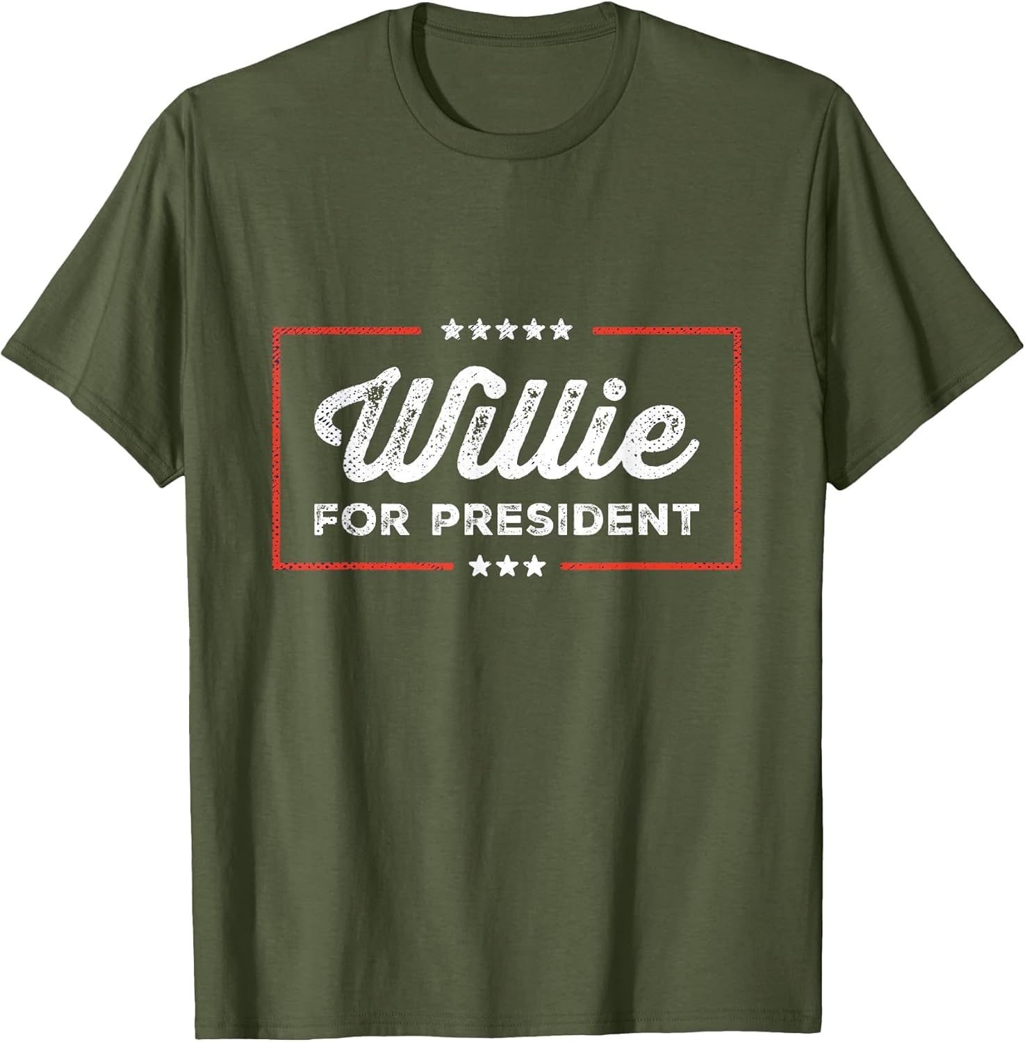 Willie for President Retro Merch Sarcastic Humor Willie Fan