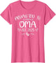 Promoted to Oma Est 2025 Soon to Be Mom Mother's Day