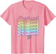 NBA Portland Trail Blazers Pastel Rainbow Pride Stack