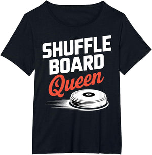Shuffleboard Queen Cute Women's