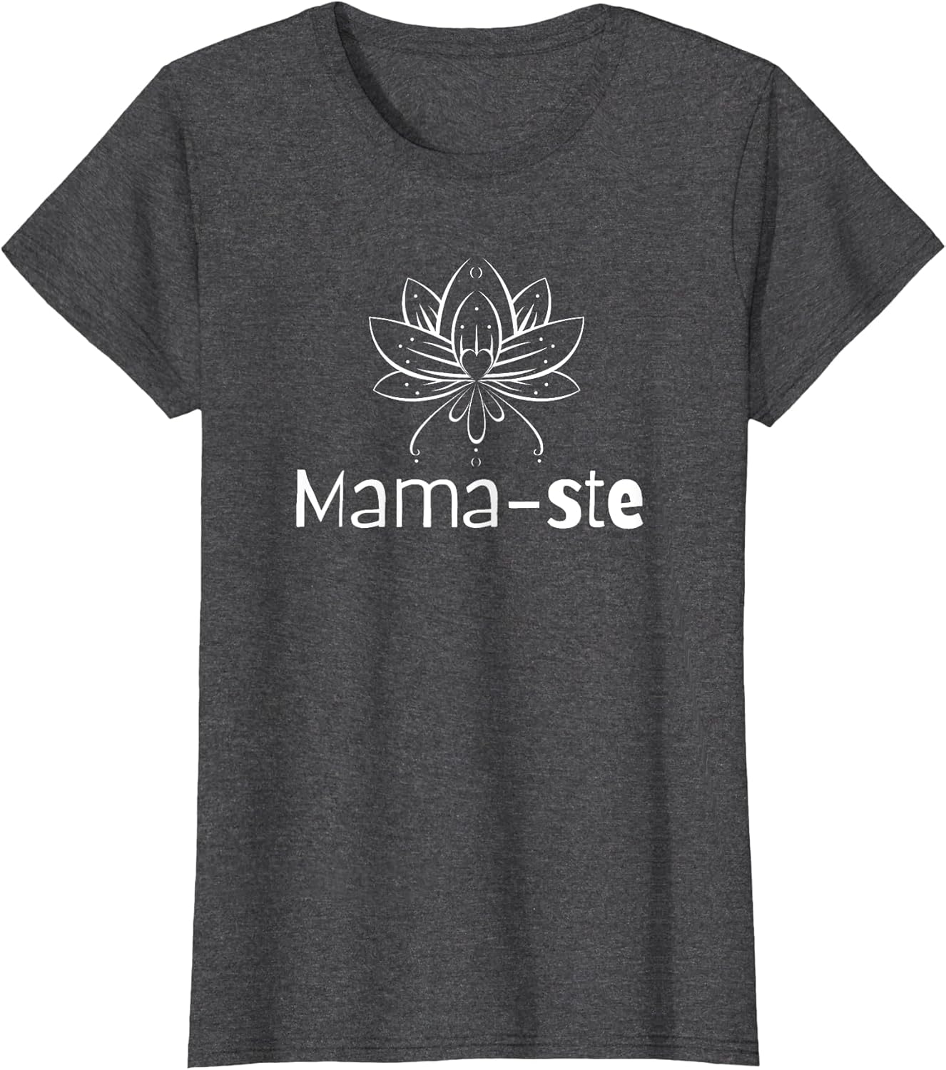 Mama-ste or Namaste Yoga for Moms Lotus -Flower-Pilates Tops
