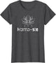 Mama-ste or Namaste Yoga for Moms Lotus -Flower-Pilates Tops