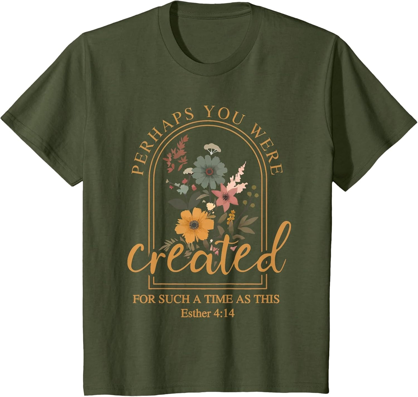 Perhaps You were Created Bible Verse Faith Christian Jesus