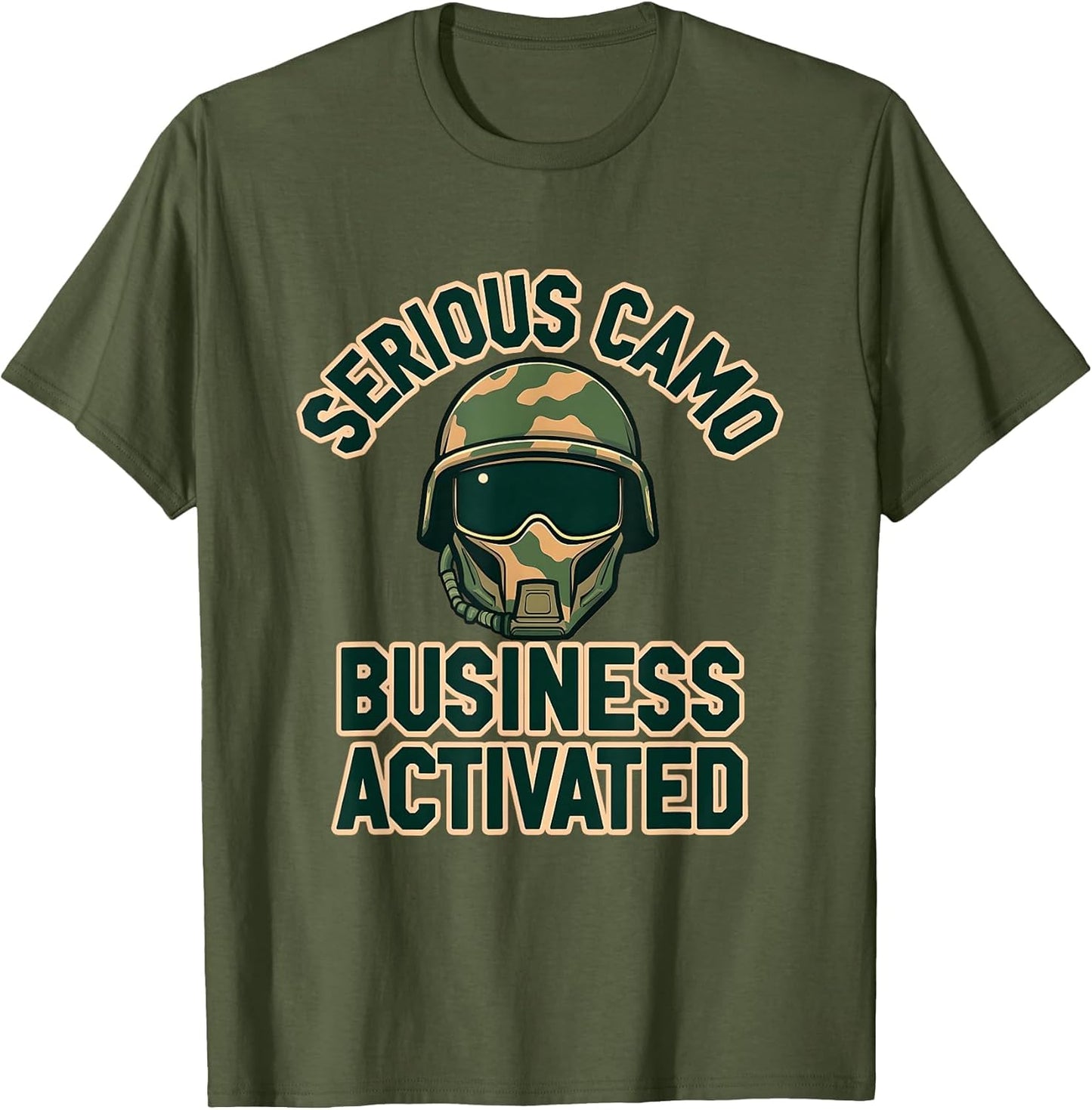 Serious Camo Business Activated Military Design