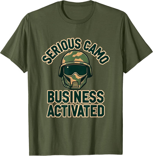 Serious Camo Business Activated Military Design