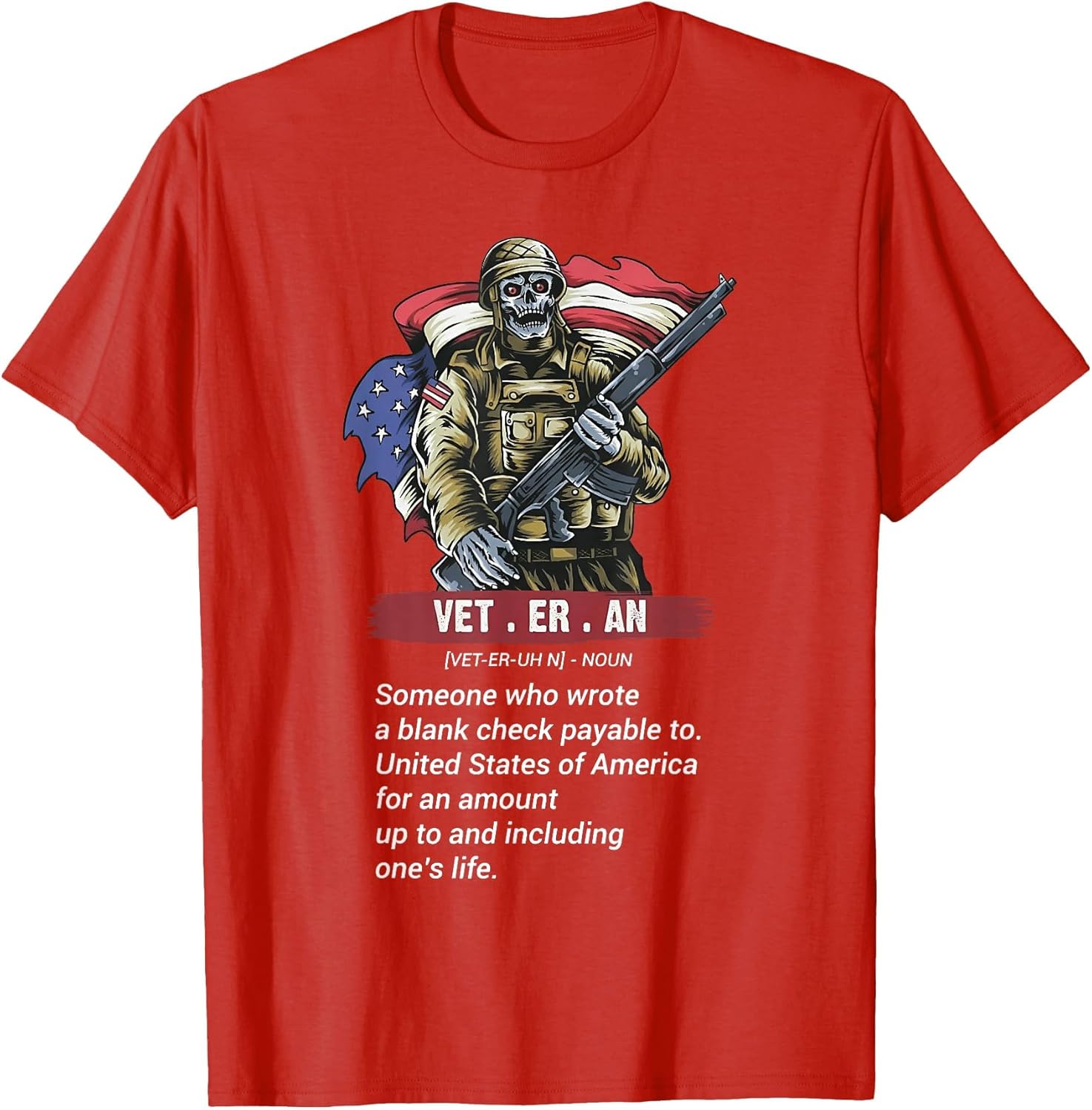 Veteran Definition - Someone Who Wrote A Blank Check Made