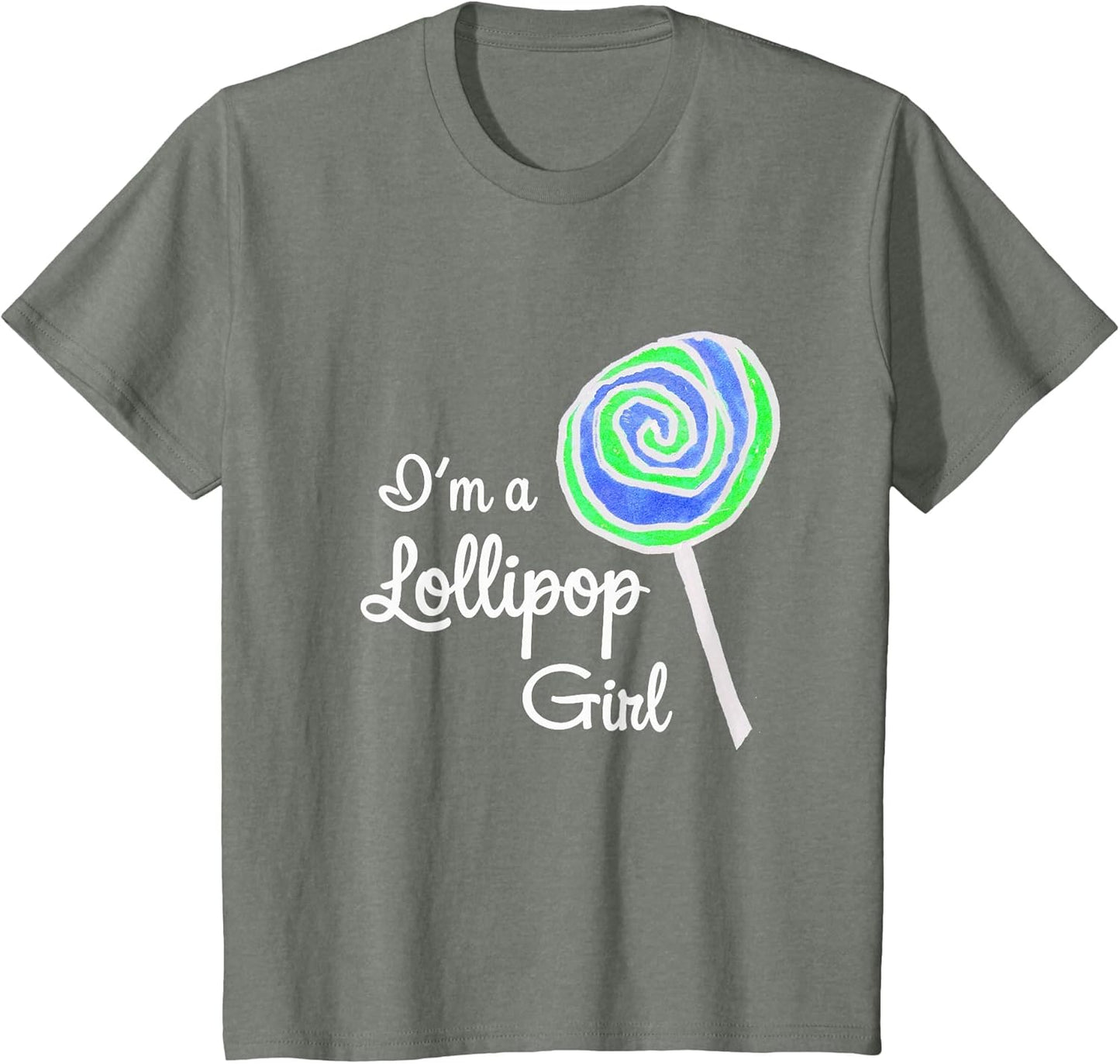 Kids I'm a Lollipop Girl with Original Art for Girls