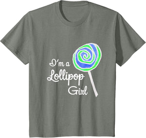Kids I'm a Lollipop Girl with Original Art for Girls