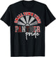 Small Town Vibes Panther Pride Windmill Panthers Red Black
