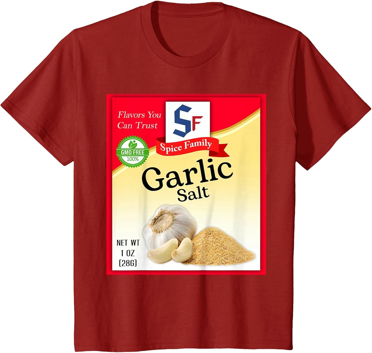 Garlic Salt Spice Group Costume Family Matching Funny