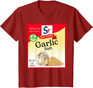Garlic Salt Spice Group Costume Family Matching Funny
