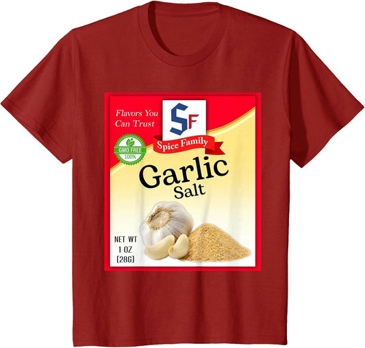 Garlic Salt Spice Group Costume Family Matching Funny