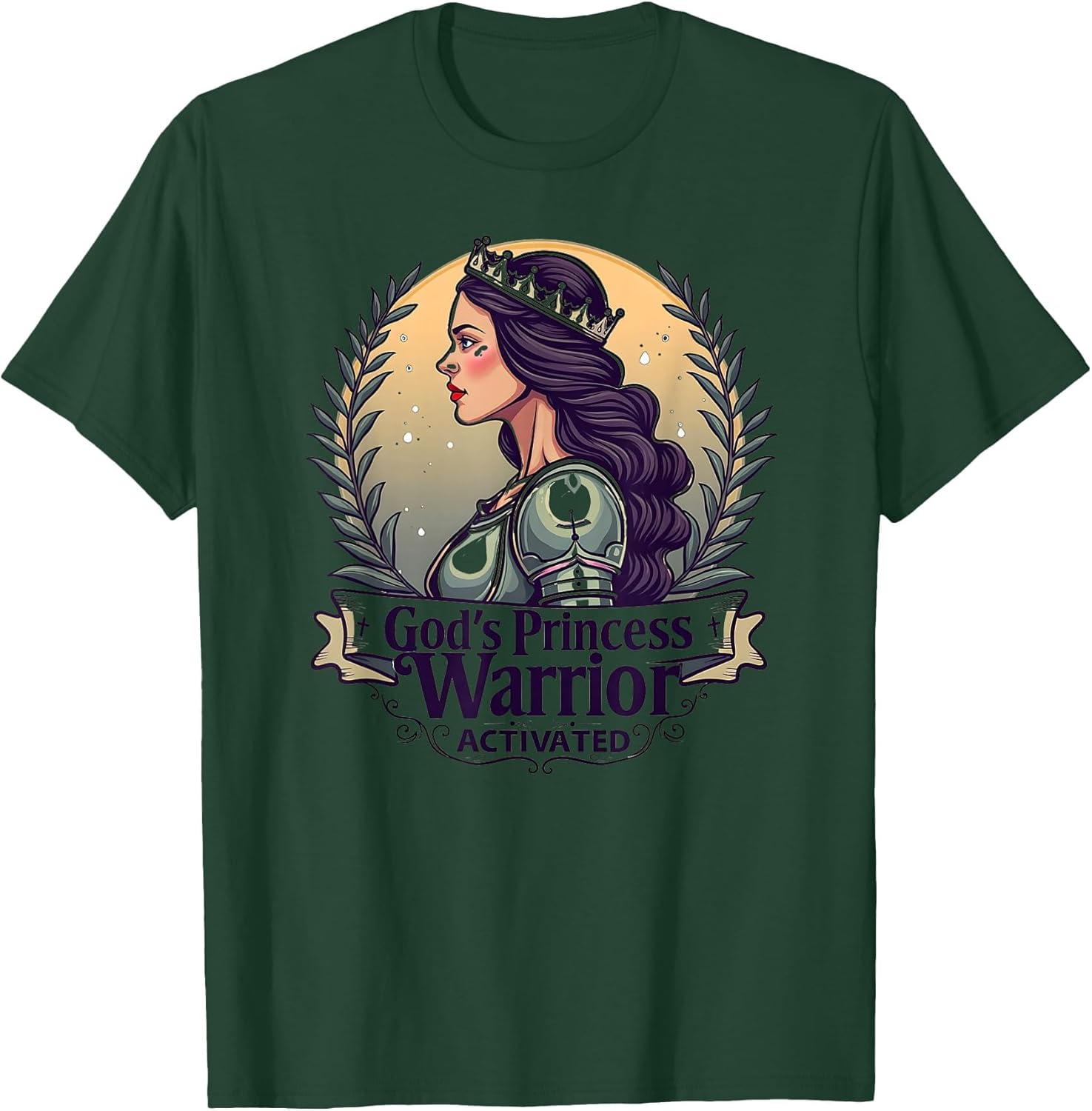 God's Princess Warrior Activated Faith Design