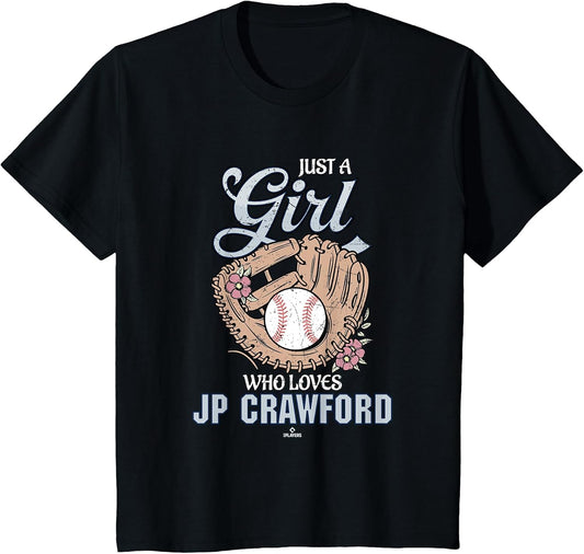 Just a Girl Who Loves JP Crawford Seattle Baseball MLBPA