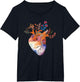 Anatomical Floral Heart Cardiology Medical Cardiac Nurse