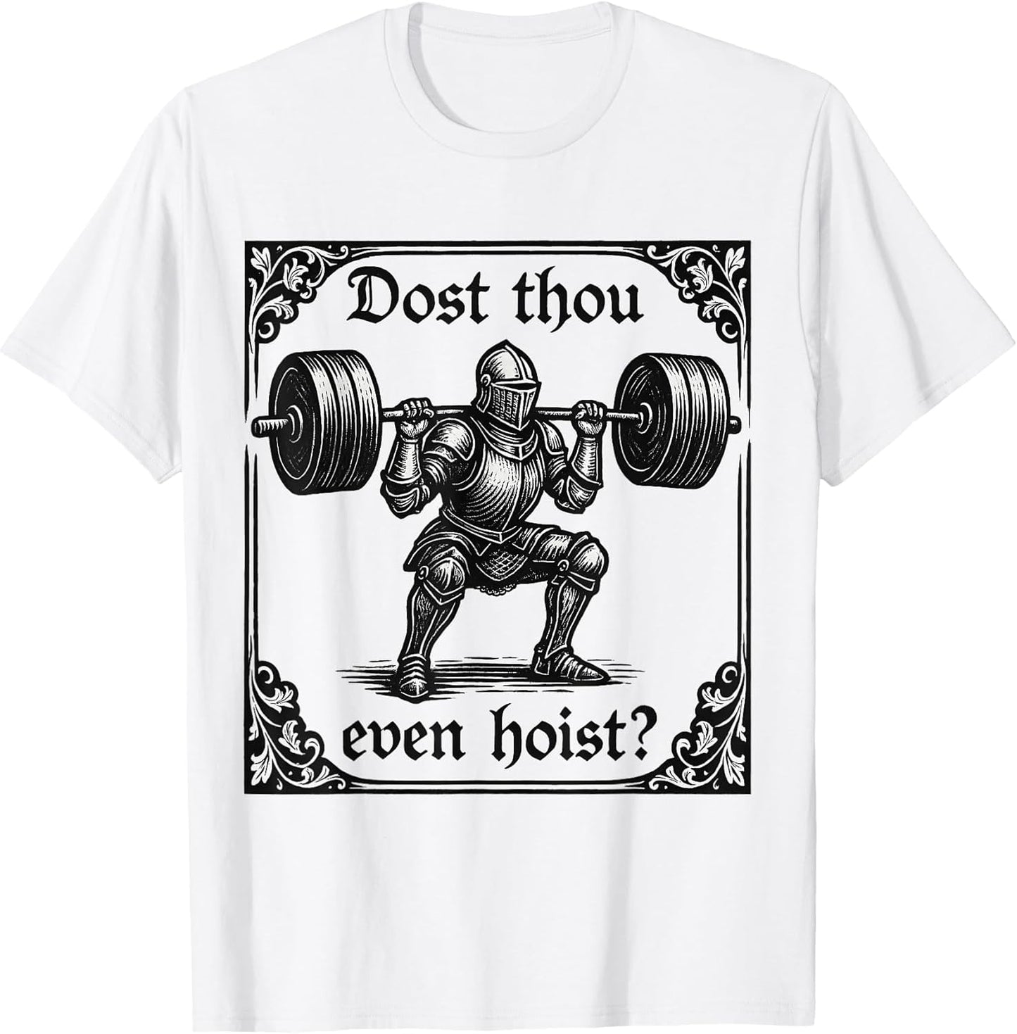 dost Thou Even Hoist Funny Gothic deadlifting Gym Workout