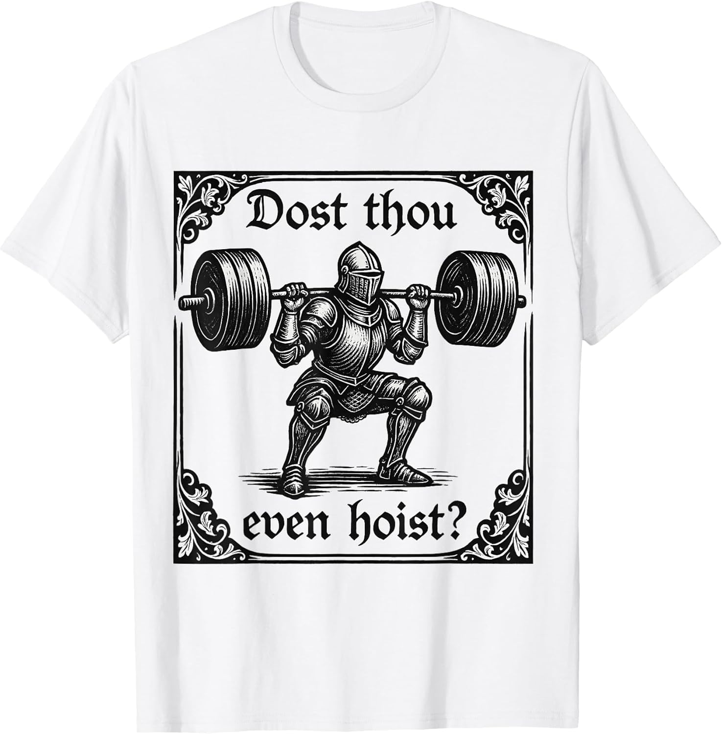 dost Thou Even Hoist Funny Gothic deadlifting Gym Workout