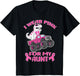 Kids Truck T-Rex Breast Cancer I Wear Pink for My Aunt
