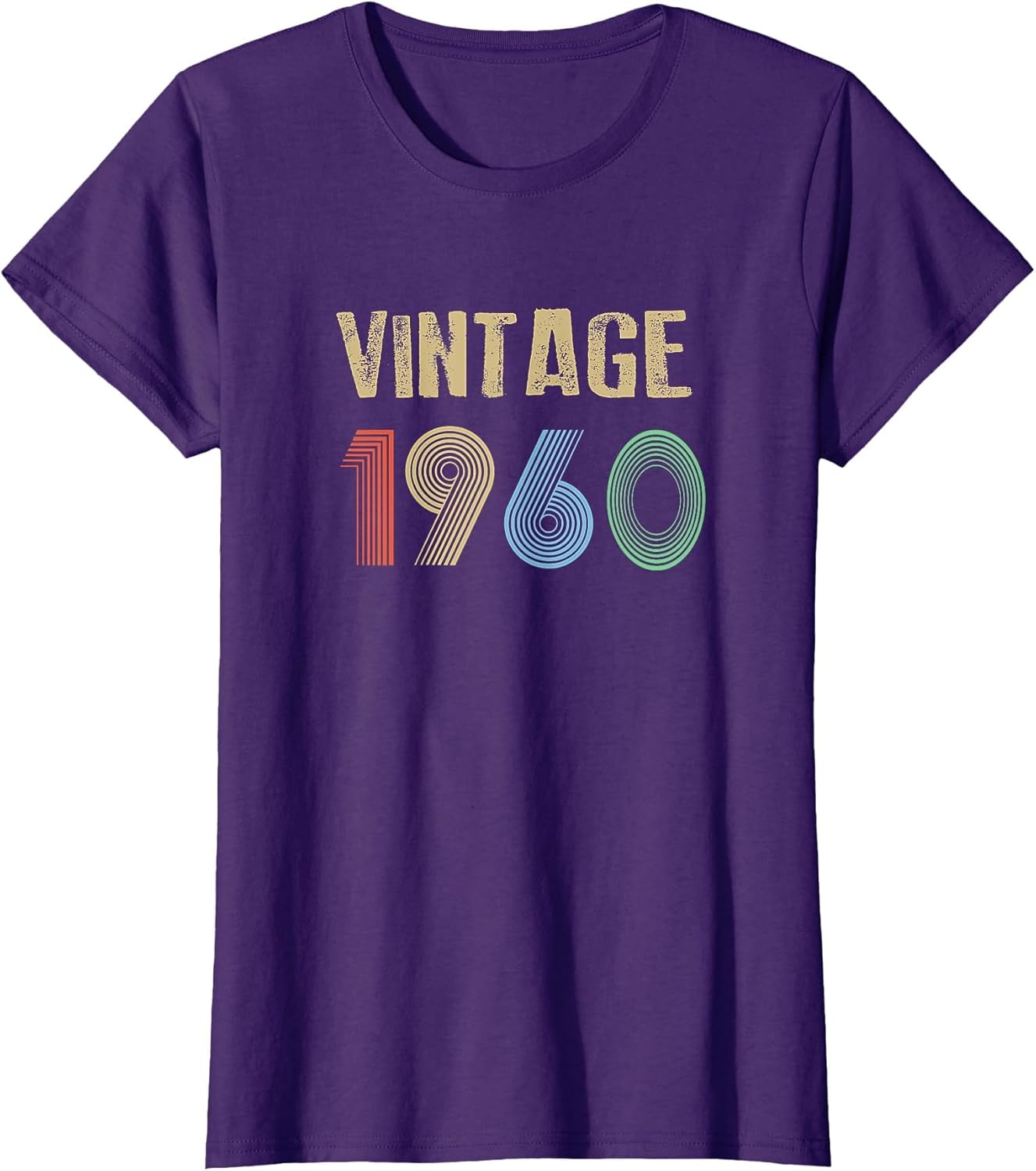 Vintage 1960 59th Birthday Gift T Men Women