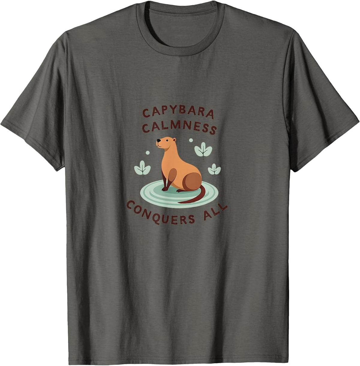 Capybara Calmness Conquers All Zen Design