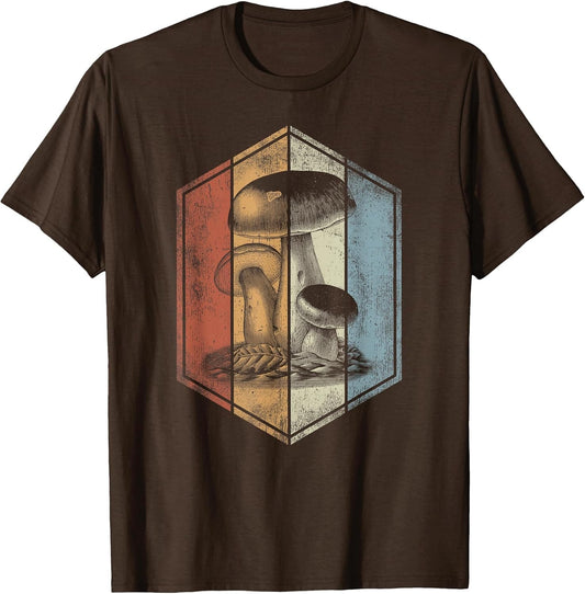 Mushroom Retro Style Mycology Fungi Foraging Mushroom Lover