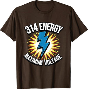 314 Energy Maximum Voltage Math Day Design