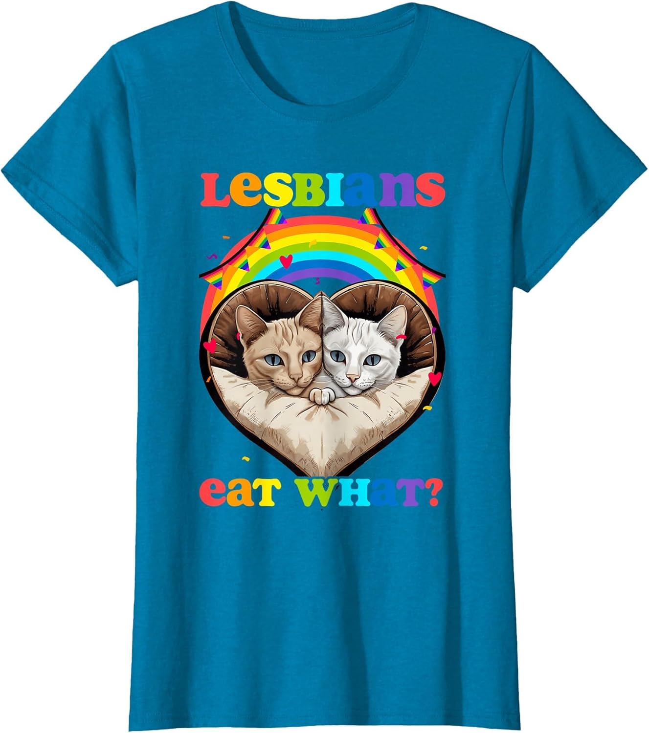 Lesbians Eat What Shocked Cat Lesbian LGBTQ Pride Gay Rights