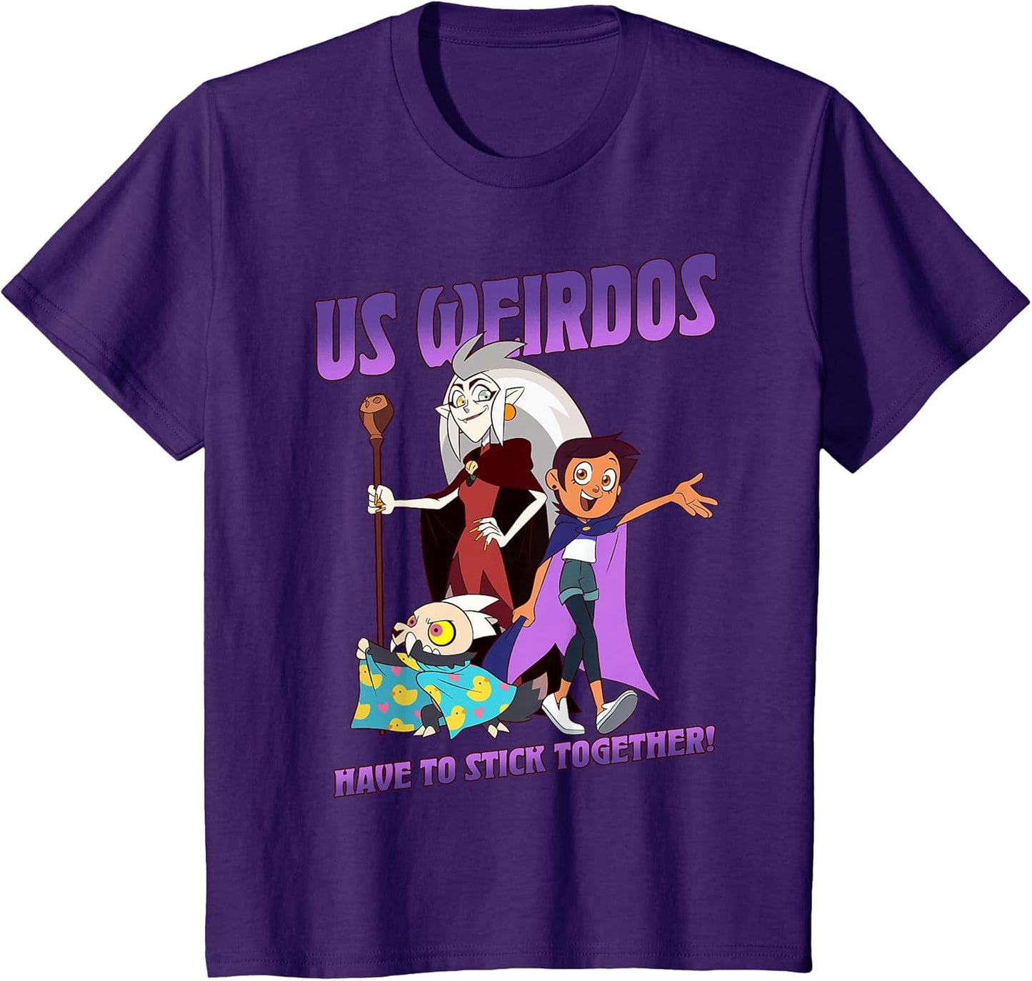 Disney The Owl House Us Weirdos Stick Together Group