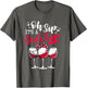 Oh Sip It's A Girls Trip Leopard Print Wine Glasses Party